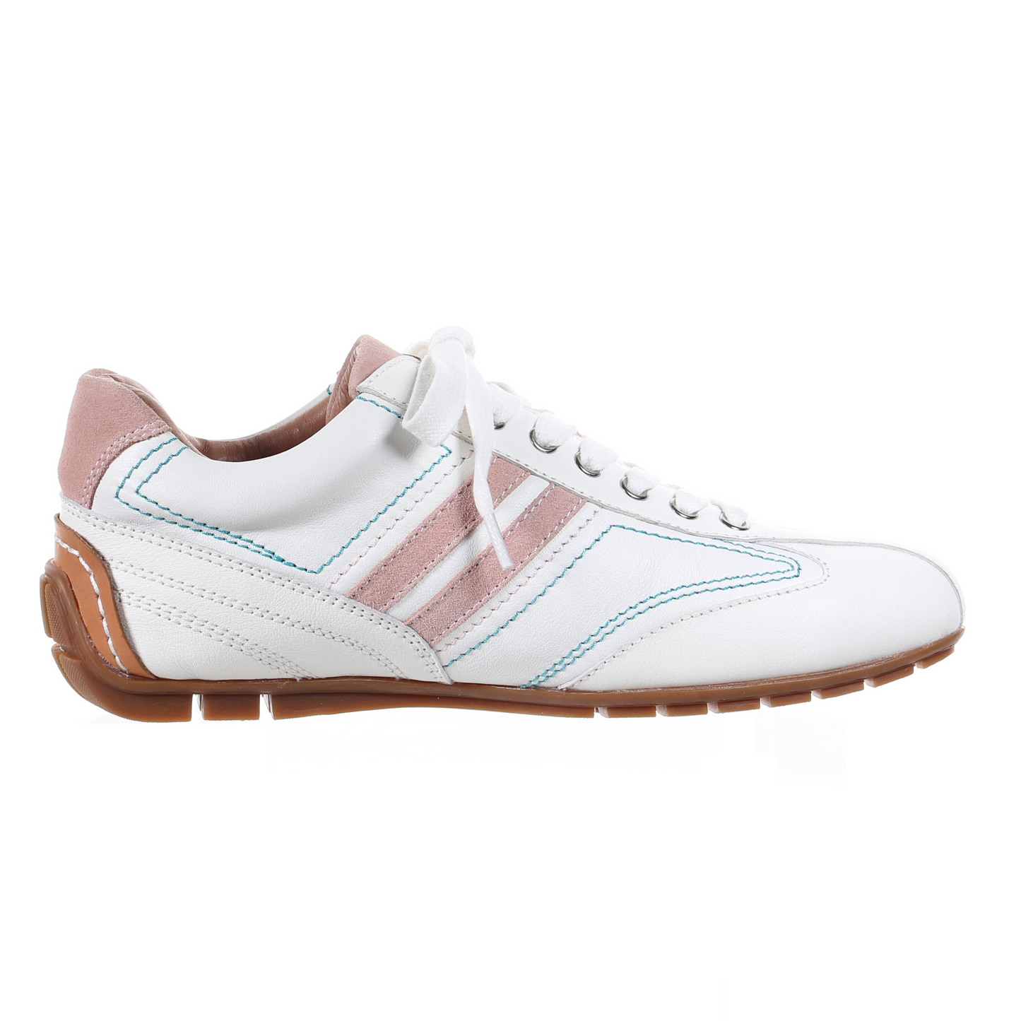Leather Sneaker-pink