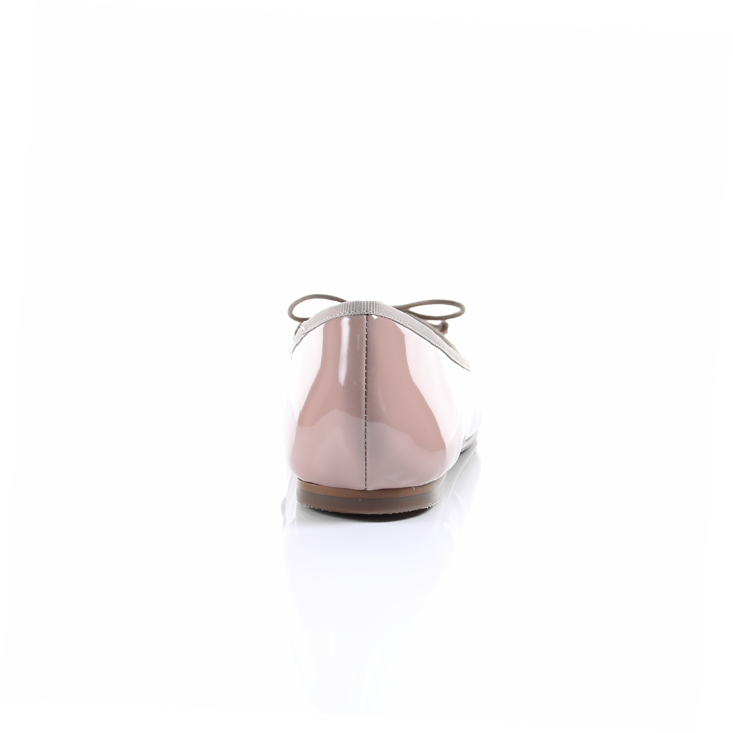 Patent Sheep Leather Ballerina (Nude)