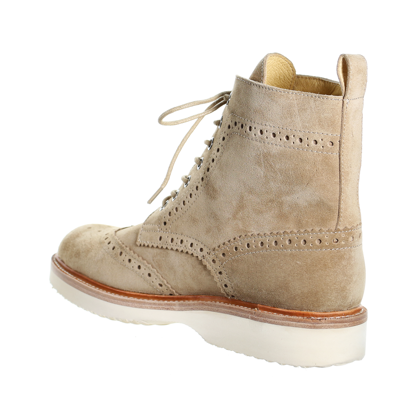 Men's Suede Leather Oxford Boots