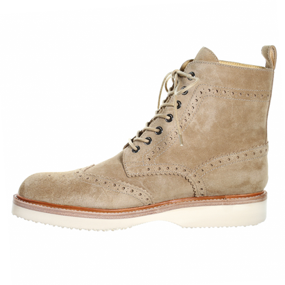 Men's Suede Leather Oxford Boots
